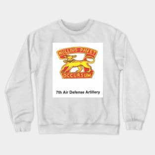 7th Air Defense Artillery (left version) Crewneck Sweatshirt